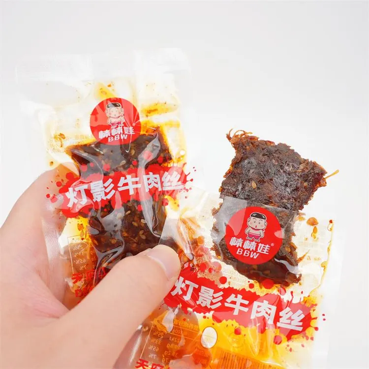 棒棒娃灯影牛肉丝红油麻辣味解馋散称独立小包零食小吃