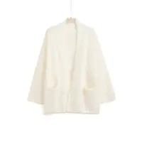 金婵Kayla【慵懒格调】100纯羊绒拉绒慵懒风针织保暖JC024