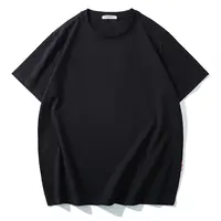 LIUGEJIA/六个加潮牌大码男士纯色230克大码圆领短袖半袖T恤T1760