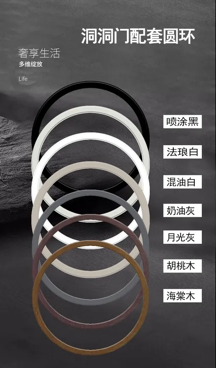 250*14*10MM铝合金洞洞门配套圆圈