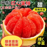 【顺丰京东包邮】澎恰恰平和三红柚红心蜜柚福建原产地柚子皮薄多汁