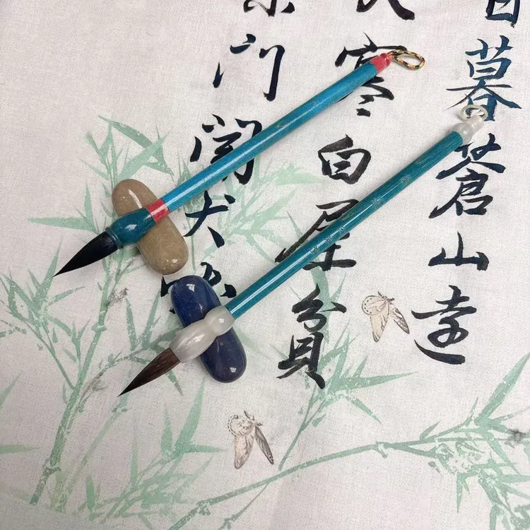 【景天 兰蔻】各一支高货中楷楷隶篆行专业毛笔考级国展国画山水画