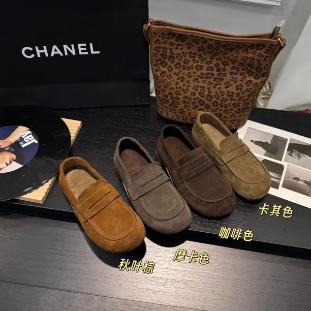 韩版真皮新款手工小皮鞋软底百搭棕色复古单鞋英伦乐福鞋女鞋