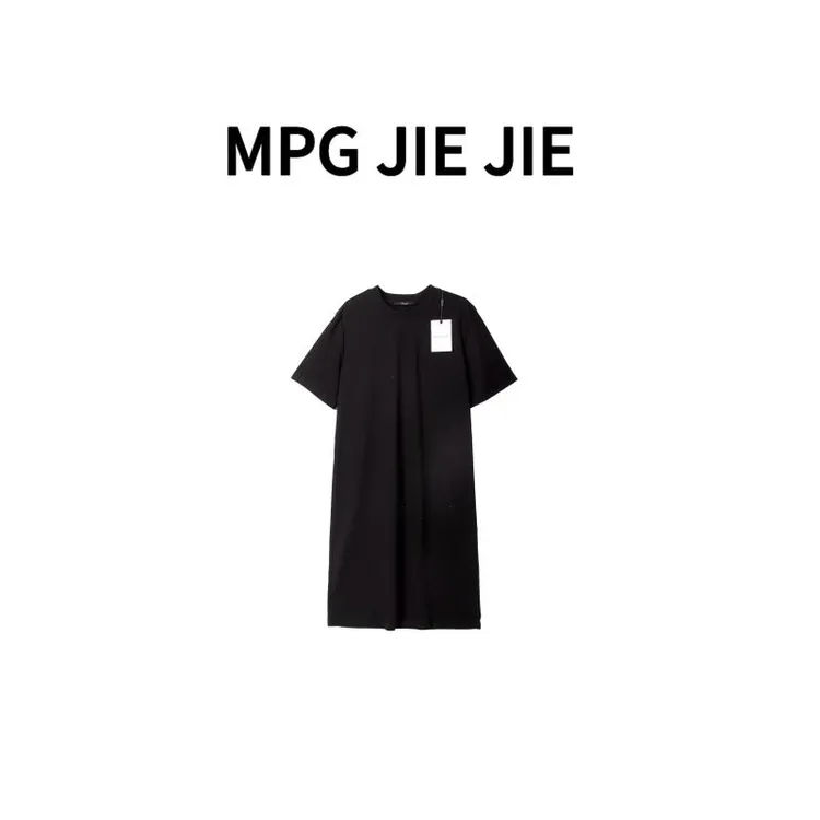 MPG JIEJIE【浪漫爱人】25春夏钉珠细闪感休闲精致连衣裙