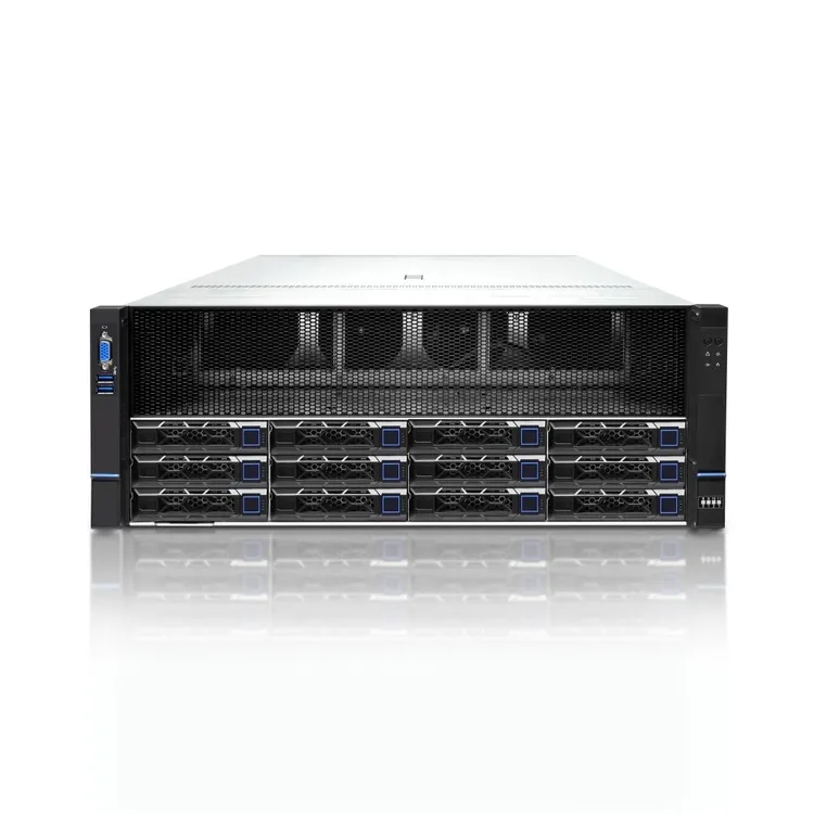 4U8卡双路 DDR5 PCIE5.0 人工智能 高性能计算 数据分析 AI服务器