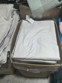 《厚广家》3楼249×274白色全棉高支棉被壳子 发1张 无拉链