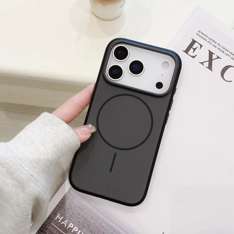 适用iPhoneAir手机壳磁吸全包带镜头拍照按键高端磨砂保护壳17Pro