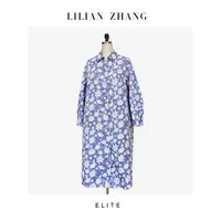 E-定制—收藏级——“时尚轮回”——轻奢风——Aline提花中长风衣 2407005
