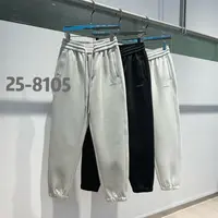 8105秋季缩脚男款卫裤抽绳时尚宽松2025