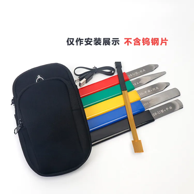 覃王平缝专用工具压缝片钨钢压片加热贴神器环氧彩砂钨钢压缝片