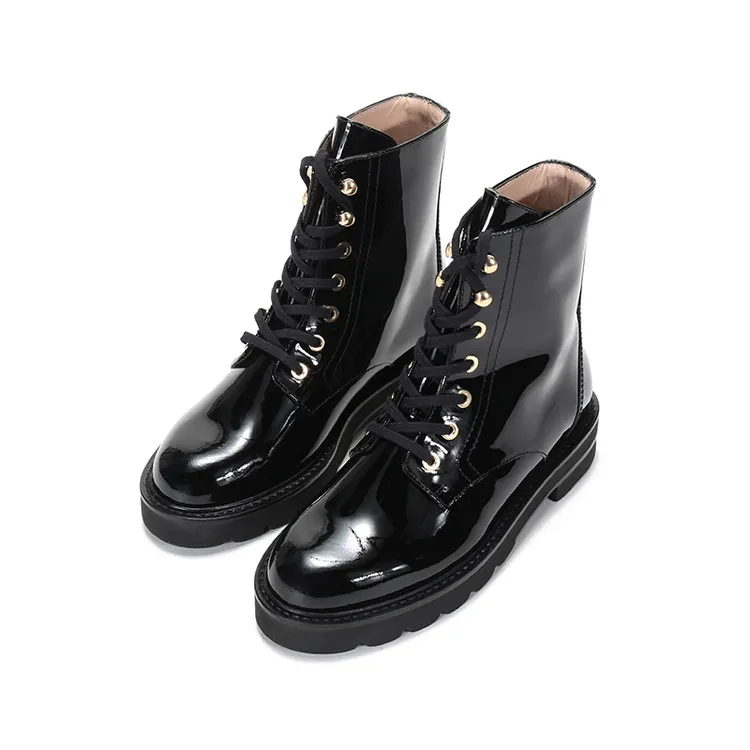未使用 StuartWeitzman 女士系带短靴 MILA LIFT BOOTIE