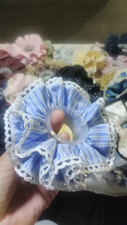 蕾丝小双层精美发圈