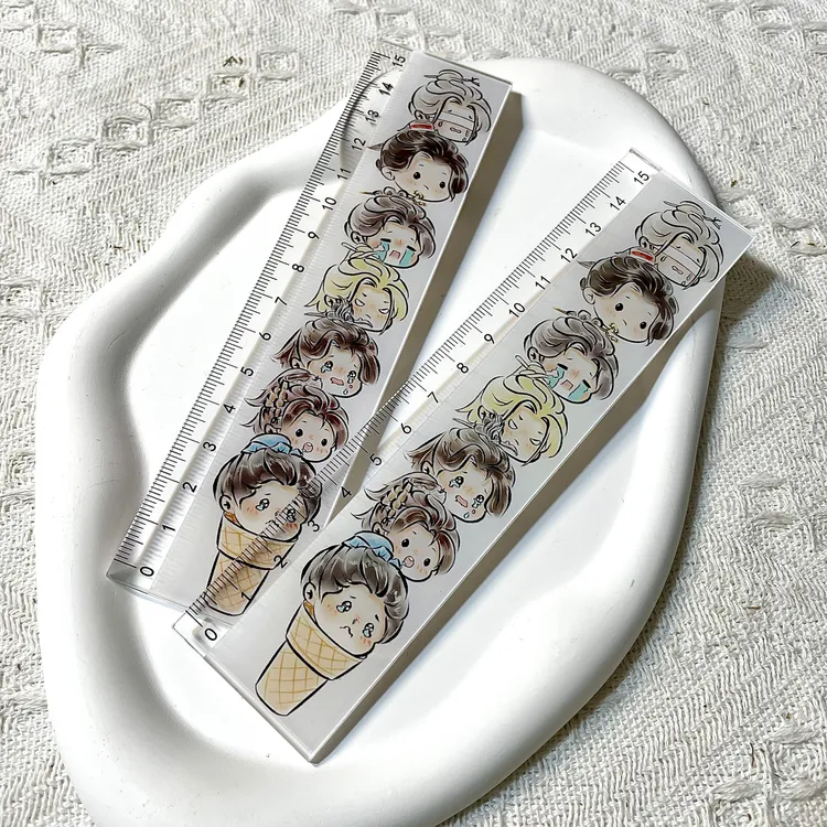 【尺子】8只淇淇李莲花相夷秋水应渊司凤文具周边亚克力15cm