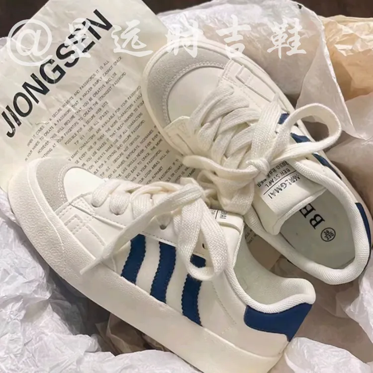 34码-40码韩版小众设计小白鞋女鞋2025新款休闲百搭板鞋运动鞋