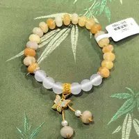 S1047-黄玛瑙算盘珠手串