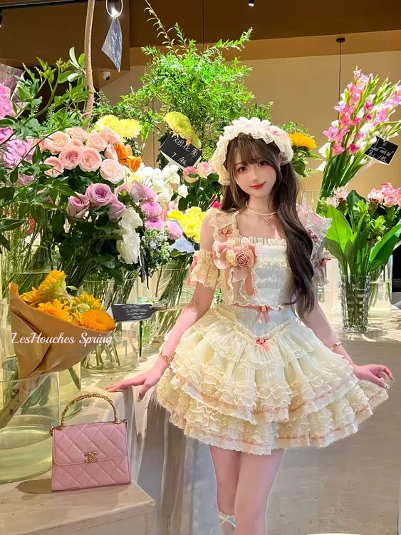 【第六批现货】樱花奶冻海盐芝士蛋糕里雾诗之春12团