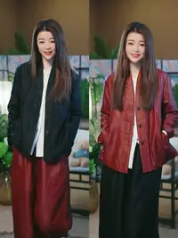 杯子家《V领龟纹蚕丝袄》秋冬保暖桑蚕丝香云纱时尚年轻款