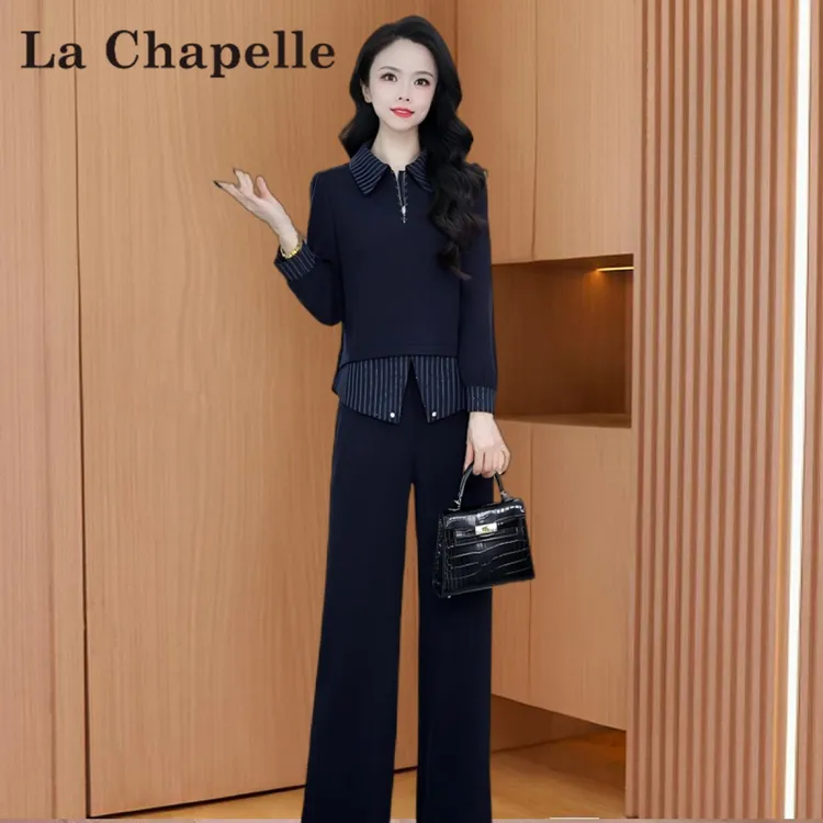 品牌十三行职业时尚套装女2025早秋新款轻奢气质高级感爆款两件套