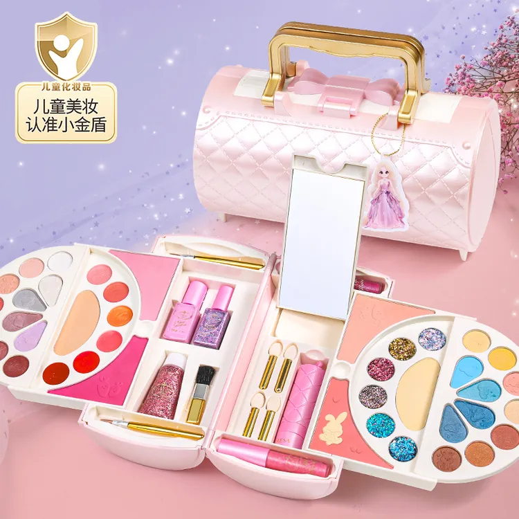 儿童化妆品无毒专用玩具小女孩子可水洗彩妆盒正品全套装公主礼物