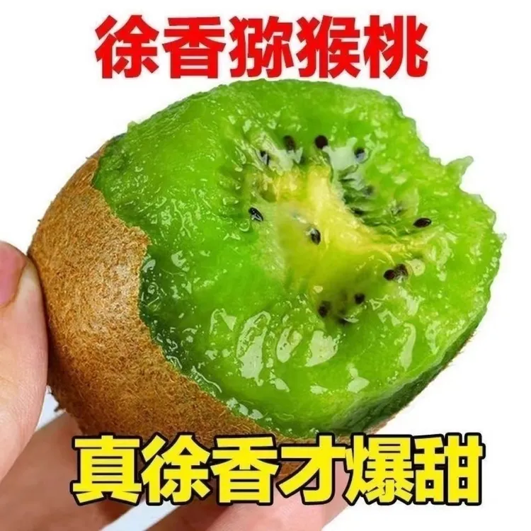 小燕子专属徐香猕猴桃头茬鲜果现摘香甜肉厚皮薄新鲜食用鲜嫩