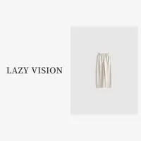 LAZYVISION*羊绒混纺阔腿女士休闲裤ZMD-33332