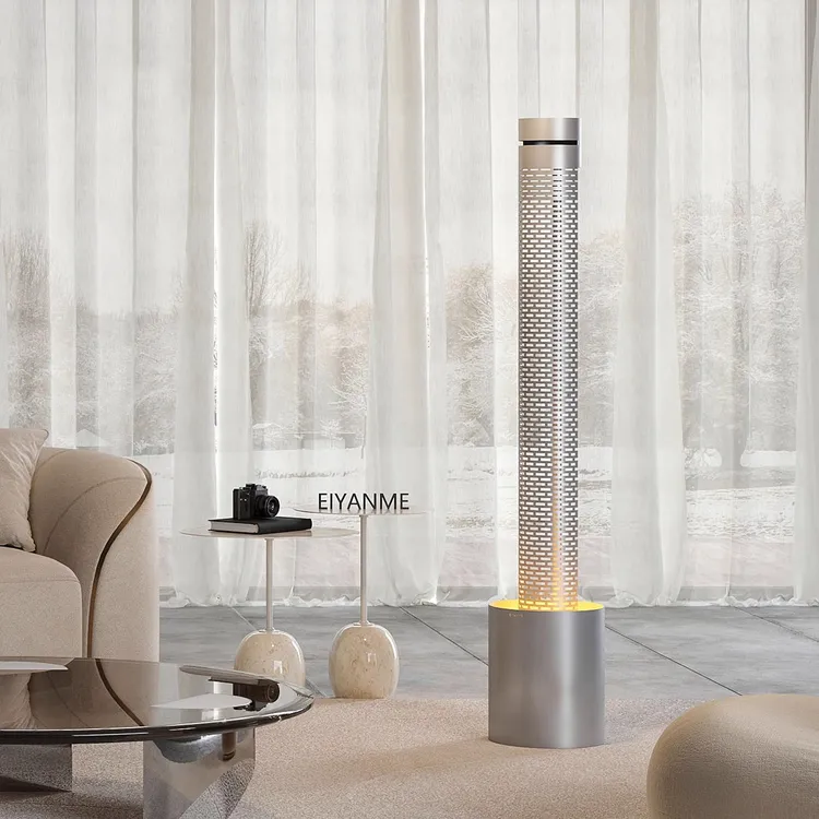 EIYANME现代流水摆件循环水客厅招财落地水景水幕墙装饰加湿器F1