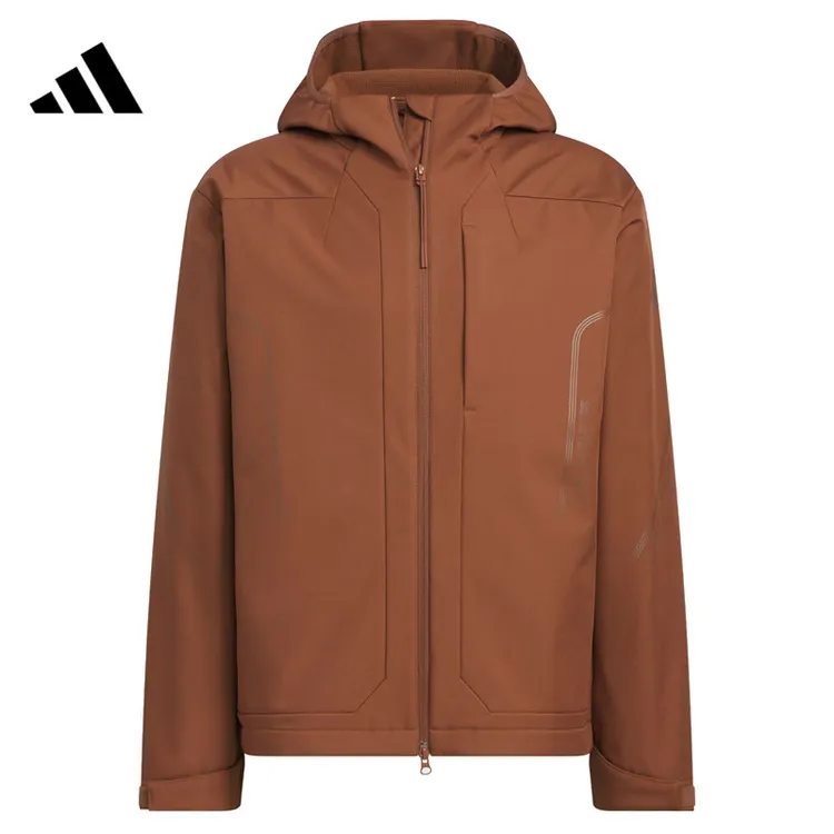 adidas阿迪达斯男子TH SOFTSHELL JK流光风梭织连帽外套JZ1151