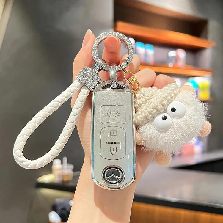 适用于马自达3昂克赛拉钥匙套cx5马自达6阿特兹cx30车cx3睿翼cx8