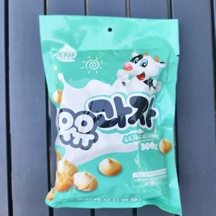 朝鲜进口食品牛奶饼干