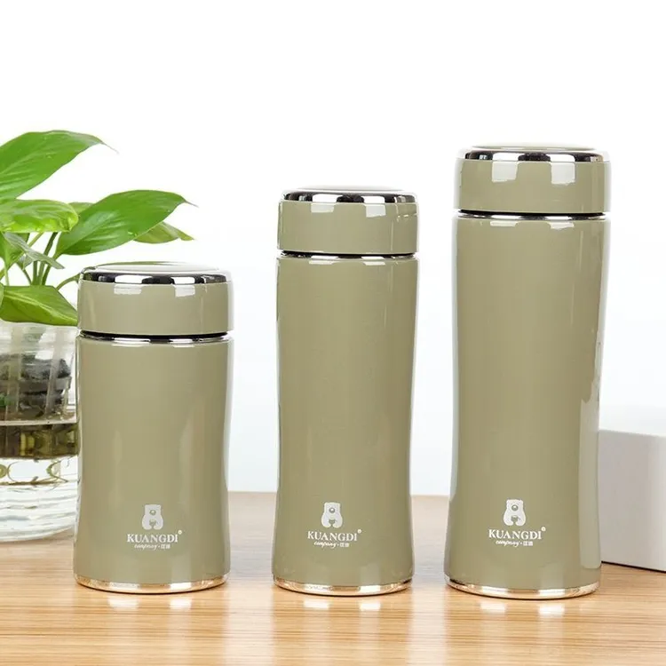 华象金力匡迪保温杯商务礼盒装便携茶水杯礼品杯304不锈钢保温杯