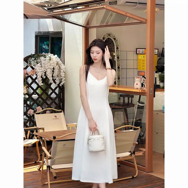 St&Sat/星期六【情书】穿搭黑色裙子百搭法式时尚气质显瘦连衣裙女