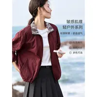 XWI｜【户外感轻都市外套】2025秋新时髦内里蕾丝立领显瘦休闲外