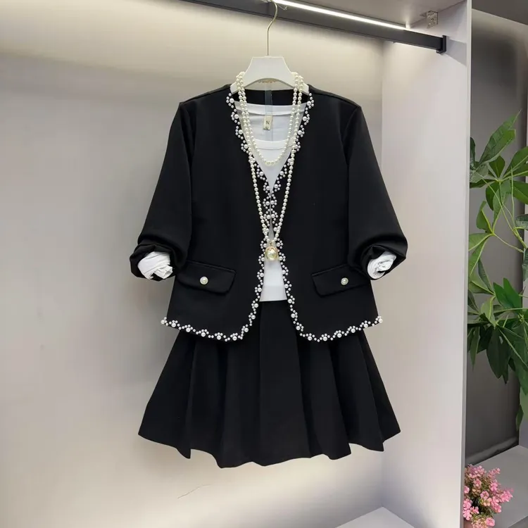 欧货遮肉显瘦气质百搭时尚套装