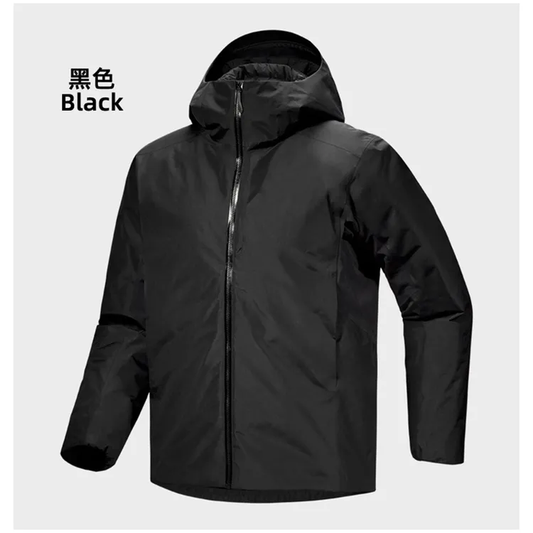 台州家，同款2025年新款索拉防风防水硬壳户外羽绒服保暖无标