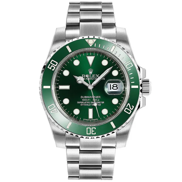 95新 Rolex/劳力士 潜航者系列116610lv-0002二代绿水鬼/全套20年