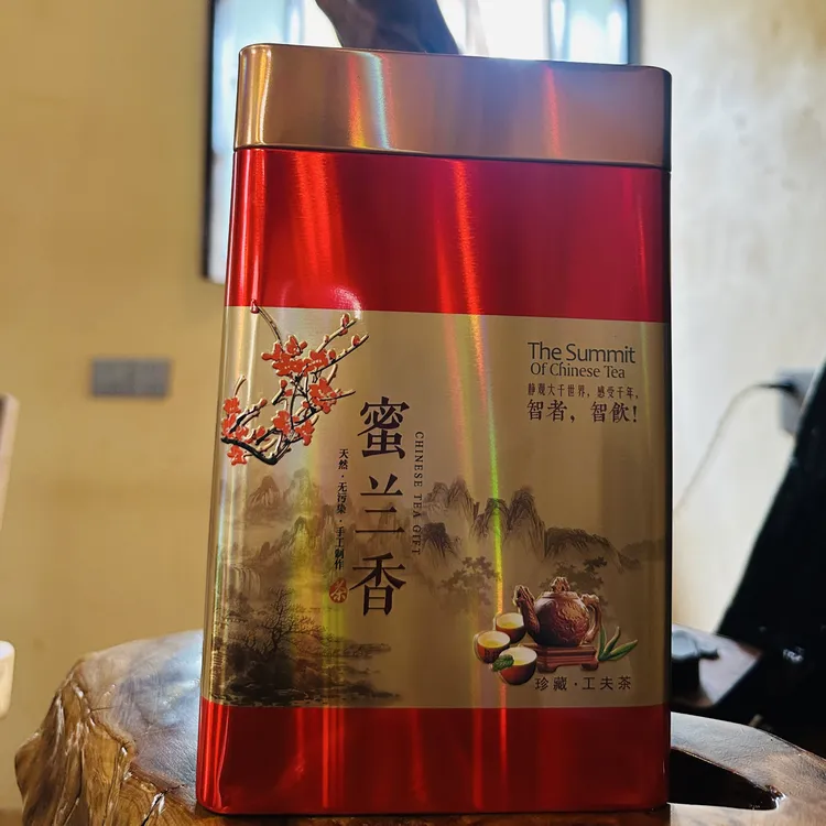 蜜兰香春茶凤凰单丛浓香型独特的蜜韵味礼盒装