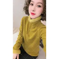 （小凤R定制）冬季保暖加绒领口半拉链上衣