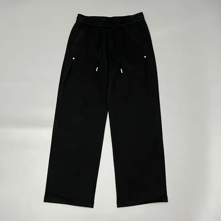 Cavalli Class/卡沃利  黑色运动后兜小图案休闲裤 2562005 