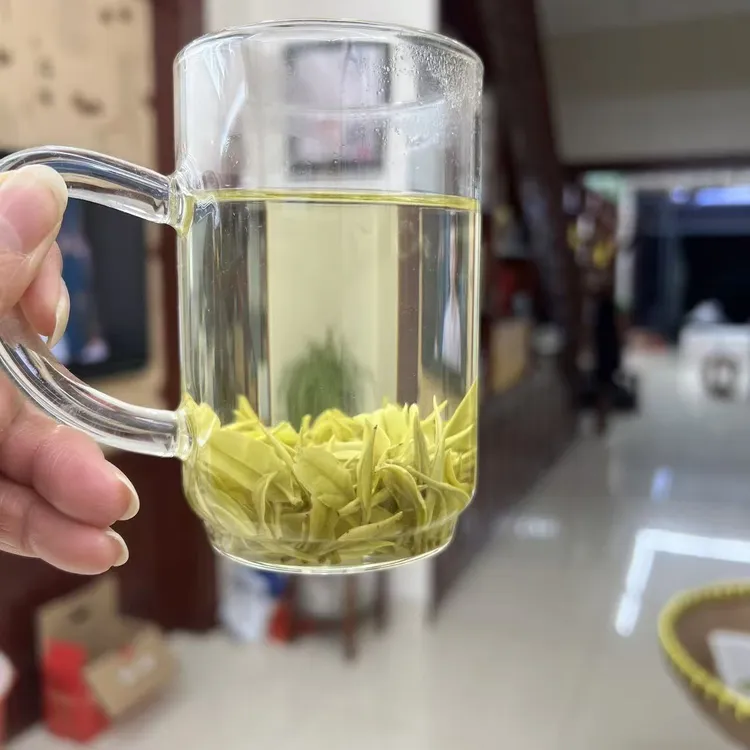 新茶春茶安吉白茶明前高山兰花香鲜爽绿茶叶