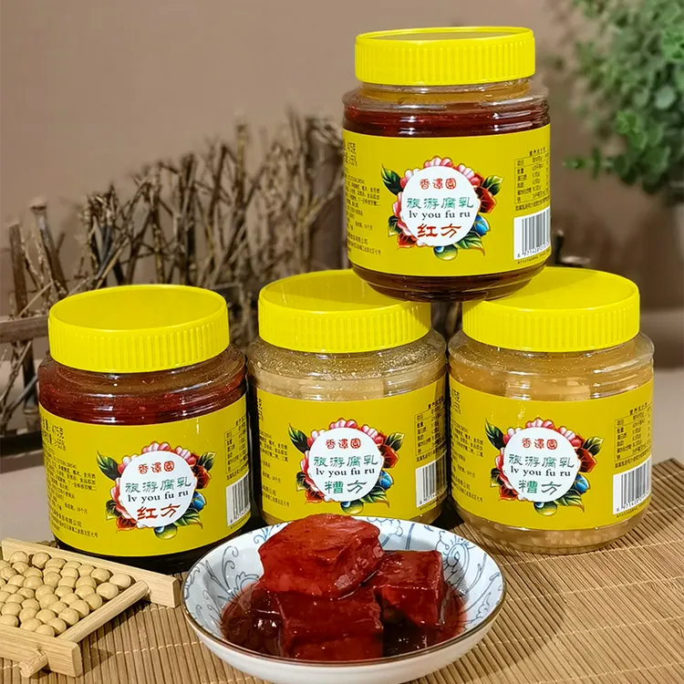 香泽园豆腐乳霉豆腐自制零添加防腐剂咸菜下饭菜开胃自然发酵