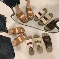 夏休闲款法式拖鞋女新款配裙子仙女风拖鞋国潮B11