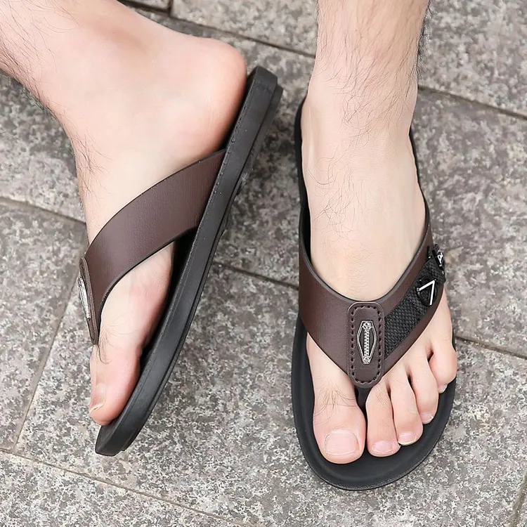 希敦纽勒厚底潮流夏季夹脚外穿凉拖鞋男士人字拖鞋时尚防滑软底