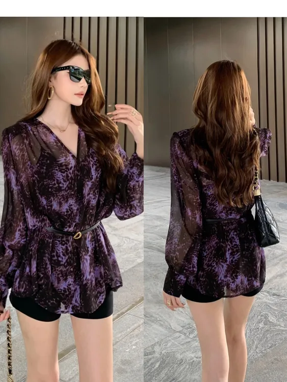 夏季百搭气质时尚通勤小众防晒冰感显瘦上衣黑色防走光时尚短裤