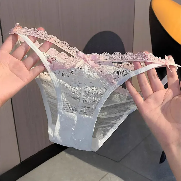 夏季薄款氧气少女甜欲内裤2025新款无痕裸感短裤高开叉性感三角裤