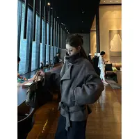 DYANGJUN【贵感松弛】秋季新款气质高级感翻领呢大衣