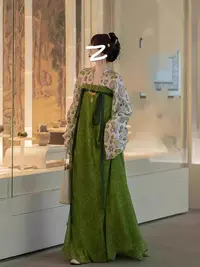 二小姐/印花齐胸褥裙唐制成人唐春秋季汉服女装网红裙子百搭