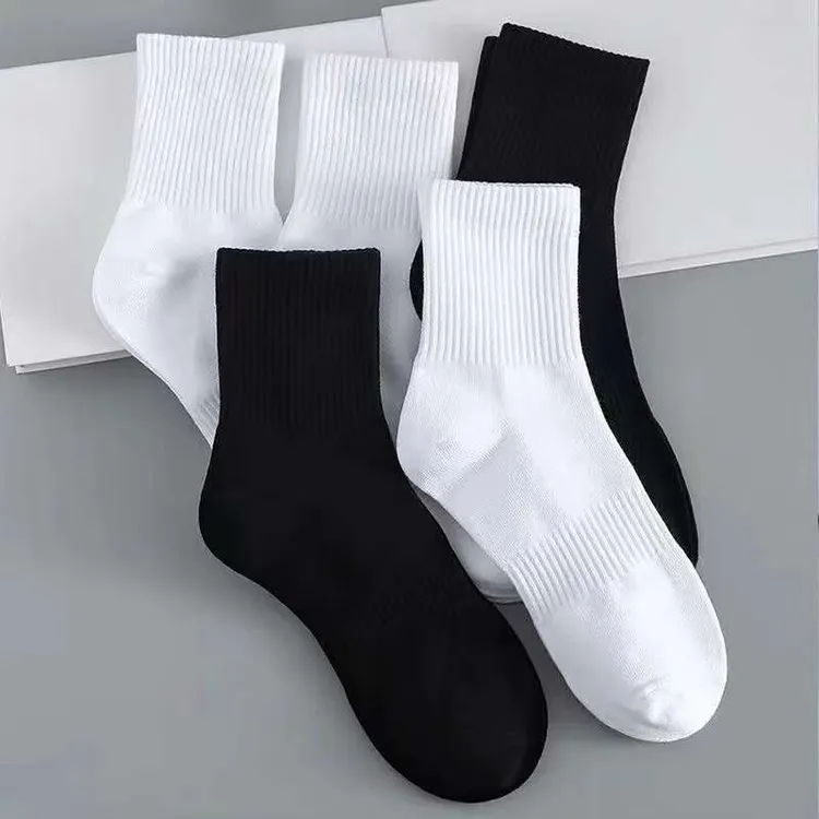 棉质透气艾草香薰防臭袜W6068