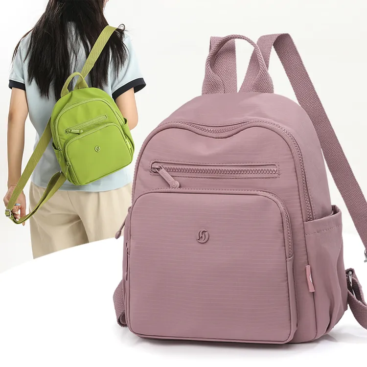 牛津布大容量双肩包户外旅行包轻便背包新款简约百搭学院通勤书包