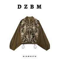 【DZBM】2025早秋新款重工缝制亮片刺绣设计外套-W5330