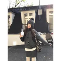 【灰色沉香】时尚套装 秋冬新款韩系百搭保暖真两件时尚时尚套装H05